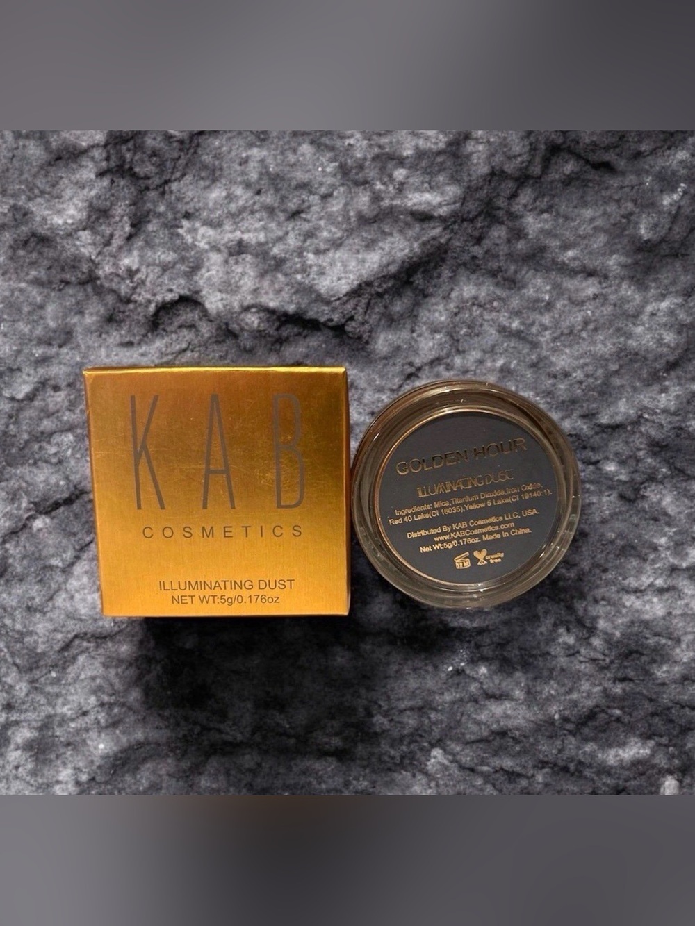 💎 KAB Cosmetics Illuminating Dust | Golden Hour
